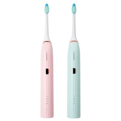 Super Sonic Electric Toothbrushes for Adults Kid Smart Timer Whitening Toothbrush IPX7 Waterproof Replaceable AA Battery Version